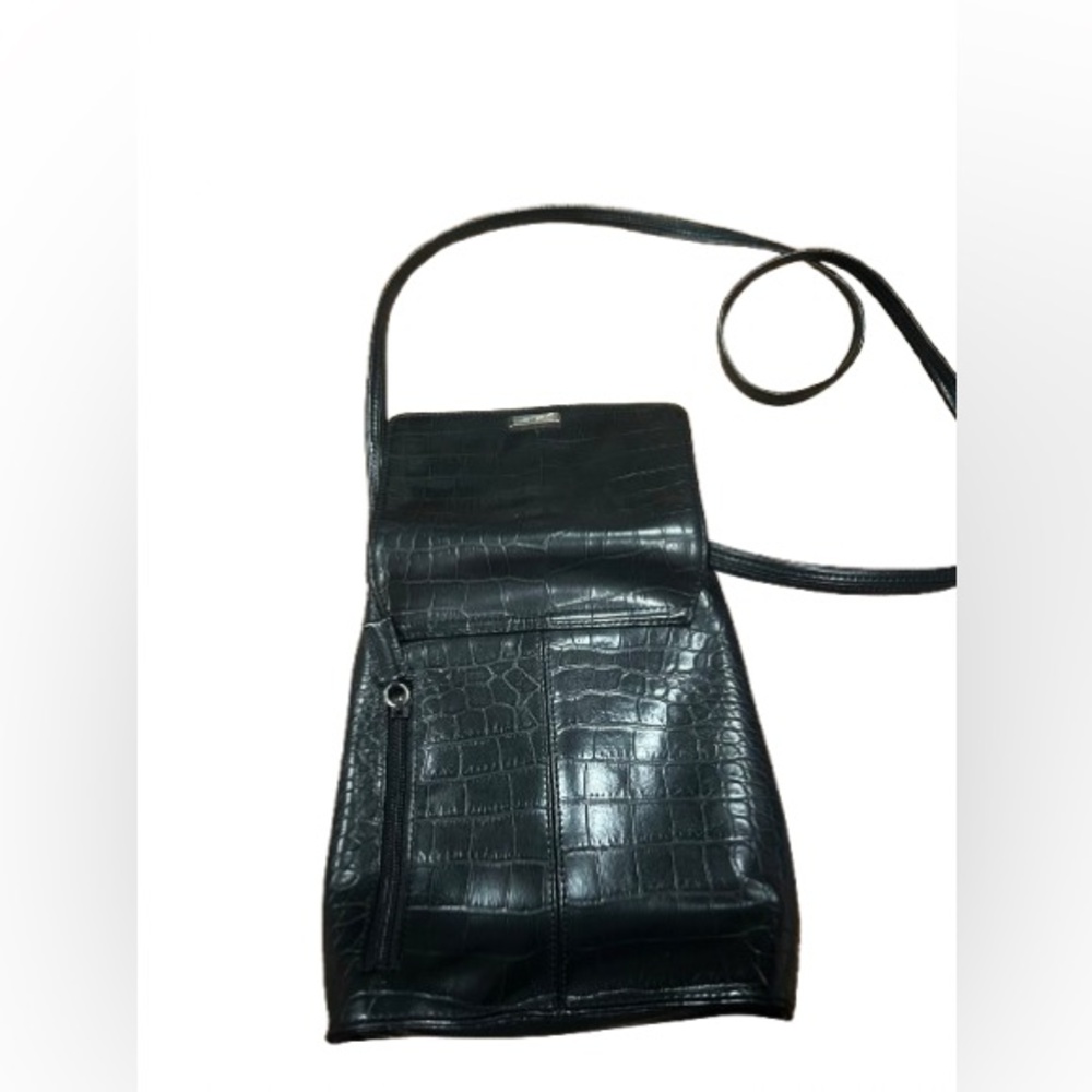 Nine West Accessories Women’s Black Faux Leather Crossbody Bag - Picture 10 of 14
